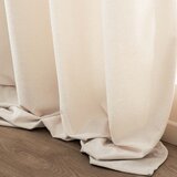 Douceur d intérieur Kremno bela bouclé zavesa 140x260 cm Winona – | Shoptok.si