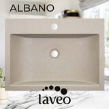  Umivaonik Laveo Albano, granit, bež, 60x44 cm | shoptok.hr