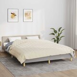  Teška deka svijetla krem 200x200 cm 13 kg od tkanine | shoptok.hr