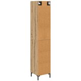  Highboard Umjetnički hrast 34,5 x 34 x 180 cm Konstruirano drvo | shoptok.hr