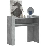  Konzolni stol siva boja betona 100x35x90 cm konstruirano drvo Cijene
