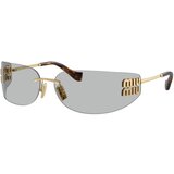 Miu Miu MUA51S 5AK50K ONE SIZE (75) Zlata/Siva Cene