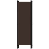 vidaXL Paravan 4-delni rjav 200x180 cm | Shoptok.si