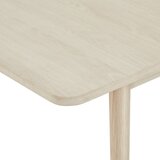 Furnhouse Raztegljiva jedilna miza z mizno ploščo v hrastovem dekorju v naravni barvi 95x170 cm Porto – | Shoptok.si