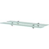  Zidne police 2 kom staklene 70 x 20 cm 8 mm | shoptok.hr