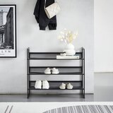 XORA regal za čevlje črna | Shoptok.si