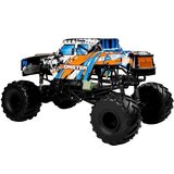 Buggy na daljinsko upravljanje Monster X 2.4G 4x4 57cm - narančasto/plavi | shoptok.hr
