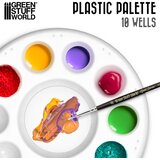Green Stuff World Plastic Round Mixing Palette | Plasticna Paleta sa 10 Udubljenja | Eponuda.com