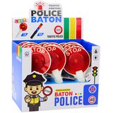  Policijska signalna palica za igro - rdeča/zelena Slike