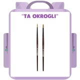  Komplet okroglih čopičev št. 6 in 8 Cene