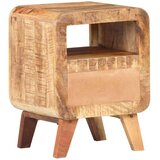 vidaXL nočna omarica 30x30x41 cm robusten mangov les | Shoptok.si