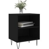  Noćni ormarići 2 kom crni 40 x 30 x 50 cm konstruirano drvo | Eponuda.ba