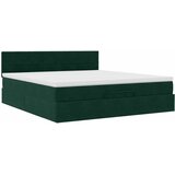  Otomanski krevet s madracem i LED 160x200 cm baršunasti | shoptok.hr