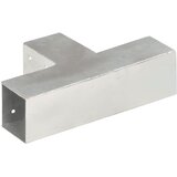 Spojnik za stupove u T-obliku od pocinčanog metala 71 x 71 mm | shoptok.hr