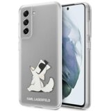 Karl Lagerfeld originalen ovitek KLHCS22MCFNRC za samsung galaxy S22 plus 5G prozorna zaščita - choupette fun Cene
