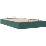 vidaXL Otomanski posteljni okvir brez vzmetnice zelen 120x190 cm žamet, (21611749) | Shoptok.si