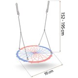 Swingo ljuljačka rodino gnijezdo, 95 cm, plavo-crvena | shoptok.hr
