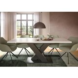 XXXL Raztegljiva Miza Marlon 150 Az,bela, Temno Siva | Shoptok.si