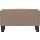 vidaXL Klop taupe 70x35x41 cm tkanina iz mikrovlaken | Shoptok.si