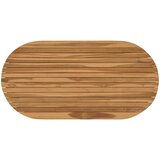  Gornji dio stola 110 x 55 x 3,5 cm Ovalni Čvrsto teak drvo Slike