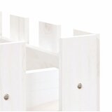  Povišena vrtna gredica bijela 150 x 30 x 30 cm masivna borovina | Eponuda.com