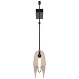 Nordlux LED prigušiva viseća lampa na kablu ALIANI LED/20W/230V 3000K crna/prozirna | Eponuda.com