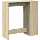  Barski stol s držačima boja hrasta sonome 101x40x103,5cm drveni | shoptok.hr