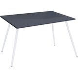 MID.YOU Pisalna Miza Salia, Antracit, Bela, 160x80cm Cene