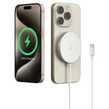 Ksix bežični punjač MagniBoost, Apple MagSafe, 2.0, metalna obrada, 1 m, 15 W | shoptok.hr