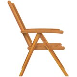  Vrtna stolica 8 pcs Smeđa 57 x 72 x 109 cm Čvrsto drvo akacije | shoptok.hr