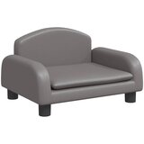  Dječja fotelja siva 50x40x30 cm umjetna koža | shoptok.hr