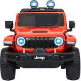  Licencirani auto na akumulator Jeep Wrangler Rubicon LIFT - narančasti | Shoptok.si