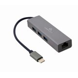 Docking station GEMBIRD USB adapter Type-C Gigabit ethernet 3-port + USB hub 3.1 A-CMU3-LAN-01 Cijene