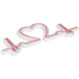  Zidna dekoracija led srce 51x21x2cm roze | ePonuda.com