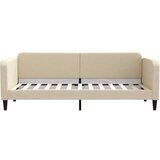  Dnevni krevet krem 80 x 200 cm od tkanine | shoptok.hr
