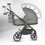 Coccolle Otroški voziček 3 v 1 Serry Moss zelena | Shoptok.si