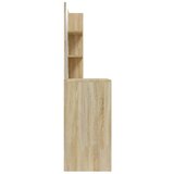  Set toaletni stolić boja hrasta hrasta 74,5x40x141 cm | shoptok.hr