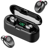 VERK_GROUP 2v1 Bluetooth brezžične slušalke in power bank LCD, (20378500) | Shoptok.si
