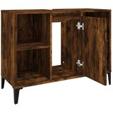 Ormarić za umivaonik boja dimljenog hrasta 80x33x60 cm drveni | Eponuda.com