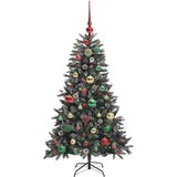 vidaXL Umestno božično drevo med 150 LED Zelena 68 x 68 x 120 cm | Shoptok.si