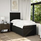  Box spring krevet s madracem crni 90x190 cm od tkanine | shoptok.hr