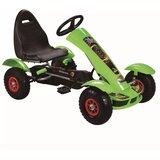 Lean Toys F618 Črni pedalni gokart – prava dirkaška zabava za otroke | Shoptok.si