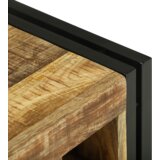 vidaXL Stalak za vino 46x35x27.5 cm Čvrsto drvo Hrapavo mango | shoptok.hr
