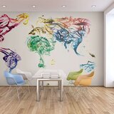  Tapeta - Dancing smoke trails 350x270 Cijene