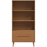 Police za knjige MOLDE 85 x 35 x 170,5 cm Masivna borovina | shoptok.hr