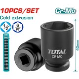 Total 10-delni set 1/2" nastavkov za udarni ključ 2101 / INDUSTRIAL (THISTD12101) Cene