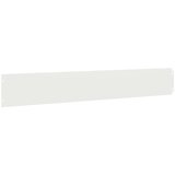 vidaXL Robniki za trato 10 kosov Bela 15x103 cm Hladno valjano jeklo | Shoptok.si