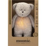 Moonie Bear 2.0 Organic Grey tješilica s melodijom 1 kom | shoptok.hr