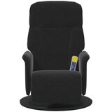  Krevetna stolica za masažu Crna 91 x 71 x 105 cm Baršun | shoptok.hr