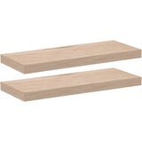  Plutajuće police 2 kom 60x23,5x4 cm od konstruiranog drva | shoptok.hr